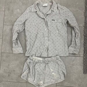 Figs Light Gray women’s Pajama Set